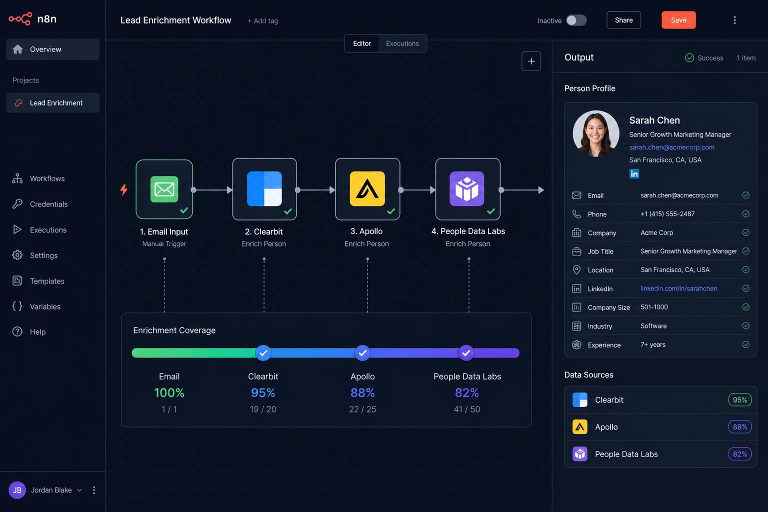 Lead Enrichment Pipeline