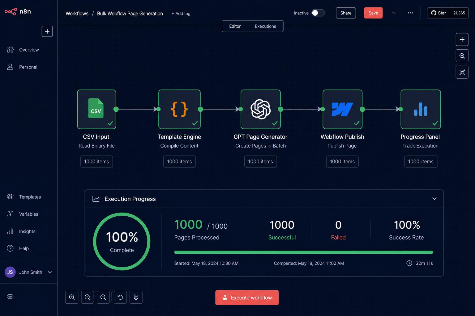 Programmatic SEO Page Builder